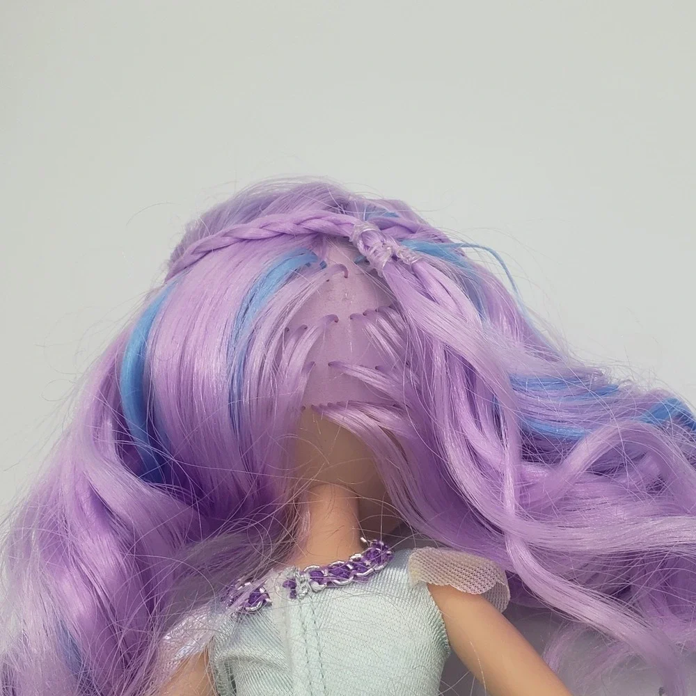 Fidgie Friends Boba Bubbles Purple Mermaid Doll Toy Fidget Features‎